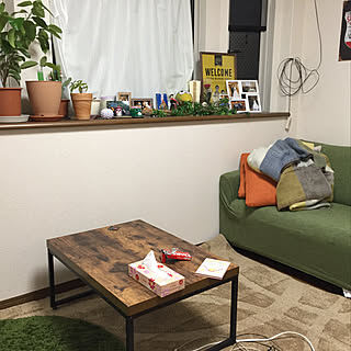 ニトリ/botanical/living with plants/living room/多肉植物のインテリア実例 - 2018-12-09 19:35:56