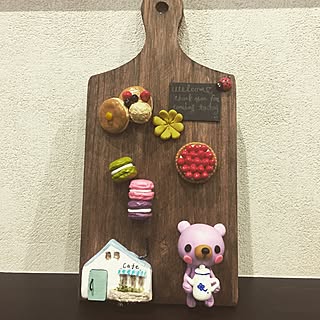 部屋全体/ハンドメイド/粘土/セリア/ミニチュア雑貨のインテリア実例 - 2016-06-08 07:40:21