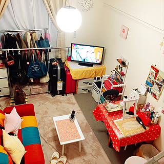 部屋全体 レオパレスの商品を使ったおしゃれなインテリア実例 Roomclip ルームクリップ