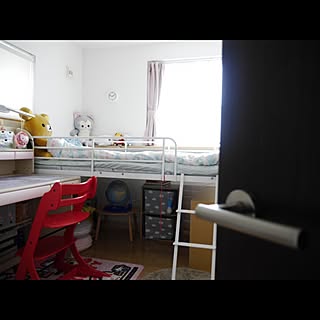 子供部屋女の子/ロフトベッド/１年生/小学生部屋のインテリア実例 - 2016-09-27 19:05:38