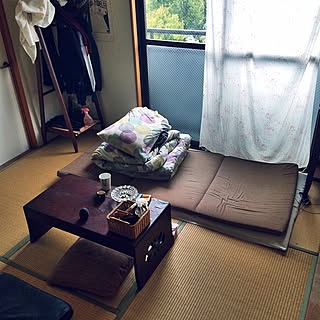 部屋全体/木製家具/畳/四畳半/和室...などのインテリア実例 - 2015-04-07 20:29:05