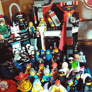 棚/レゴ/ミニフィグ/ムービー/LEGO...などのインテリア実例 - 2016-04-15 19:11:24