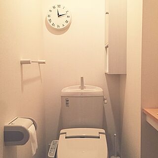 バス/トイレ/シンプル/IKEA/モノトーンのインテリア実例 - 2016-05-19 23:08:14