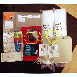 部屋全体/IKEA/一人暮らし/まだまだ欲しい/雑貨...などのインテリア実例 - 2014-09-21 22:39:31