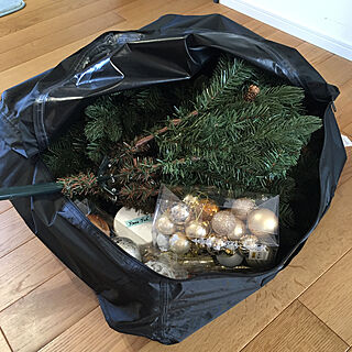 棚/IKEA/クリスマスツリー/クリスマス/整理収納部...などのインテリア実例 - 2018-12-29 13:29:07