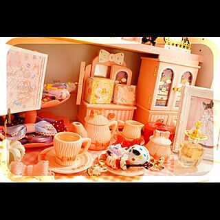 Shirley Temple/SWIMMER/飾り棚/ピンク/かわいい...などのインテリア実例 - 2015-11-21 22:26:15