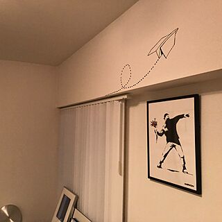 Banksy/壁/天井のインテリア実例 - 2021-06-03 19:58:09