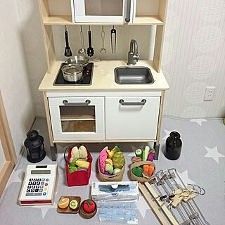 部屋全体/買ったもの/日替わり投稿企画!月曜日/ままごとキッチン/レジ...などのインテリア実例 - 2017-06-24 07:47:15