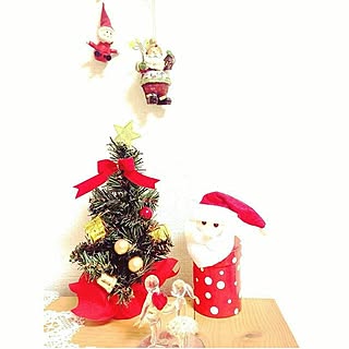 クリスマス雑貨/棚のインテリア実例 - 2015-12-31 18:17:50