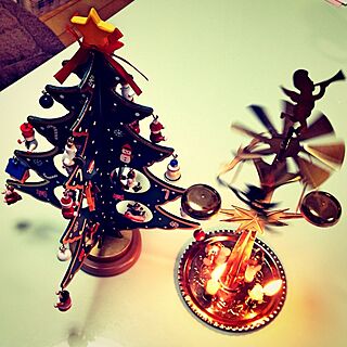 リビング/クリスマス雑貨/クリスマスグッズ/クリスマスツリー/クリスマスのインテリア実例 - 2012-12-22 18:40:12