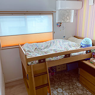 ステイホーム/おうち時間/ファブリック/子ども部屋はちょいカラフル/子ども部屋...などのインテリア実例 - 2020-12-16 17:08:43