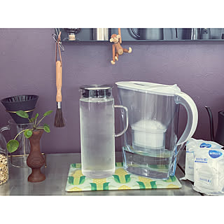 Brita/カインズ/ガラス容器/夏ドリンク/キッチンのインテリア実例 - 2020-07-23 14:00:48