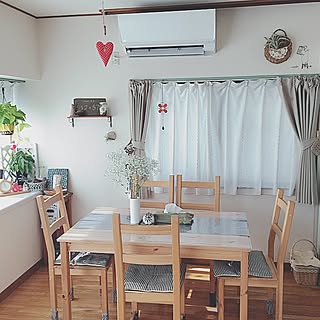 部屋全体/見て頂き感謝です♪/ダイニング/暖かくしてね(〃∇〃)/築36年のお家...などのインテリア実例 - 2017-01-15 08:49:36