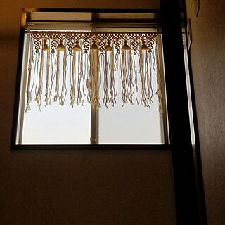 壁/天井/カフェカーテン/マクラメ/DIY♡のインテリア実例 - 2022-03-11 12:46:16