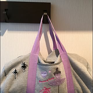 玄関/入り口/ハンドメイド/バレエ/壁に付けられる家具/プラ板＋レジン...などのインテリア実例 - 2015-04-20 17:09:36