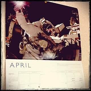 カレンダー/NASA/リビングのインテリア実例 - 2014-04-02 15:07:10