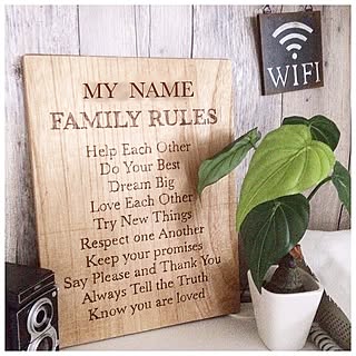 机/FAMILY RULES/wifi/鉛筆削り/光触媒グリーン...などのインテリア実例 - 2016-12-20 12:55:23