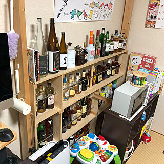 DIY/ウイスキー棚/お酒/棚のインテリア実例 - 2020-10-25 17:36:02