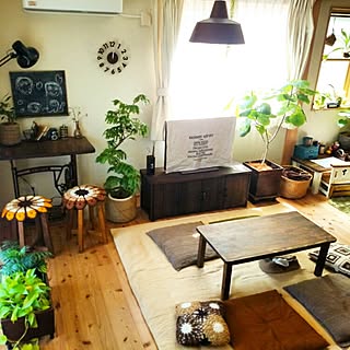 部屋全体/ほっこり/家具はお義父さんがDIY!/丁寧な暮らしがしたい/エバーフレッシュのインテリア実例 - 2015-09-28 12:43:27