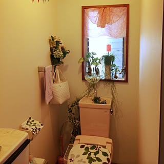 バス/トイレ/カメラマークが出てたので♡/トイレですみません/一人暮らし/賃貸のインテリア実例 - 2015-07-25 11:52:31