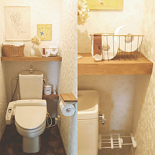賃貸 トイレ収納のアイデア おしゃれなインテリア実例 Roomclip ルームクリップ