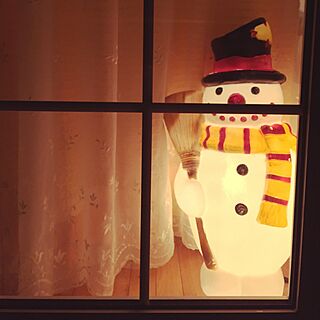 リビング/クリスマス/スノーマンのインテリア実例 - 2015-12-24 22:09:05