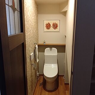 バス/トイレ/トイレのディスプレイ/junaidaさん/階段下トイレのインテリア実例 - 2023-04-16 12:22:12