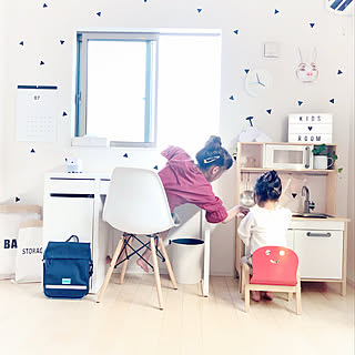 インスタ最新の投稿にいいね♡/IKEAおままごとキッチン/ikea 勉強机/IKEA家具/insta → yonemiho...などのインテリア実例 - 2019-08-17 22:53:12