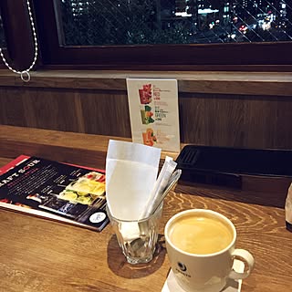 キッチン/1人で夜にコーヒー/プロント/夢みたいな1人時間/職場の近くで...などのインテリア実例 - 2017-03-17 20:57:12