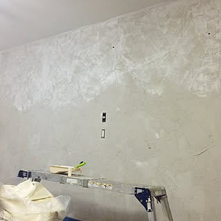 壁/天井/モルタル風 塗装/ジャンク仕上げのインテリア実例 - 2015-09-27 00:30:59