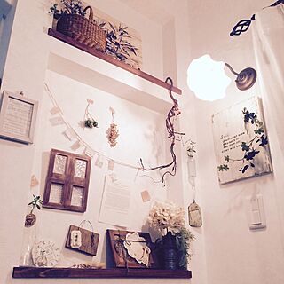 壁/天井/ウォールライト/Hiromiちゃんの作品/いなざうるす屋さん/フォロー感謝しています♡...などのインテリア実例 - 2017-03-05 23:37:15