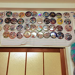 ディズニー 缶バッジのおしゃれなインテリア 部屋 家具の実例 Roomclip ルームクリップ