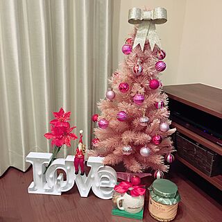 リビング/B-COMPANY/Love/フランフラン/クリスマスツリー...などのインテリア実例 - 2016-12-24 22:31:10