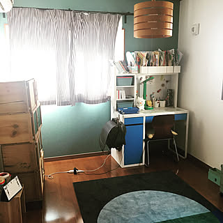 子供部屋&キッズスペース/子供部屋男の子/子供部屋/IKEA机/モニター応募投稿...などのインテリア実例 - 2020-03-18 14:22:34