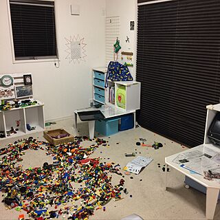 部屋全体/LEGOブロック/子ども部屋のインテリア実例 - 2017-02-19 21:14:53