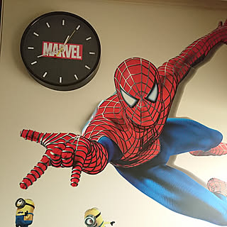 壁/天井/子供部屋/MARVEL/スパイダーマン/クレーンゲーム...などのインテリア実例 - 2018-09-21 12:44:37