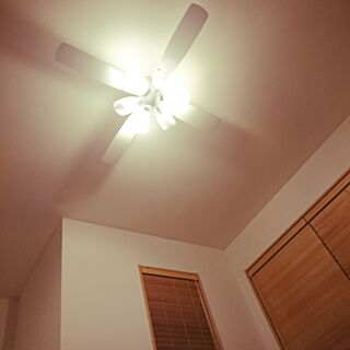壁/天井/天井低い/シーリングファン照明/冷房効率的のインテリア実例 - 2016-07-26 23:57:18