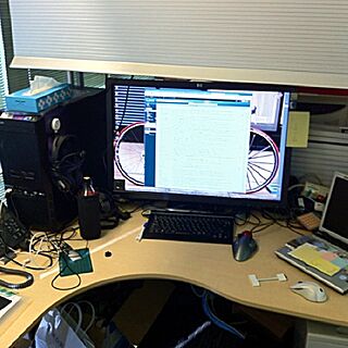 机/オフィスの机のインテリア実例 - 2013-07-03 11:24:56