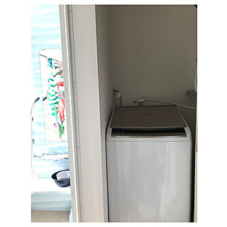 狭くてもあきらめない/浴室横洗濯機/日立洗濯機のインテリア実例 - 2022-04-24 12:39:47