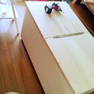 DIY⇒工具入れ♥/●主人のDIY●/ベッド周り/DIY/diy 収納のインテリア実例 - 2016-07-10 07:00:03