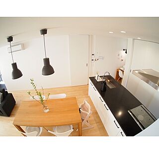 部屋全体/セブンチェア/花のある暮らし/ig→tomo_sun66/CUCINA...などのインテリア実例 - 2017-03-15 00:38:04