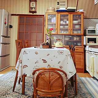 キッチン/食器棚/テーブル/椅子/冷蔵庫...などのインテリア実例 - 2019-03-14 11:10:15