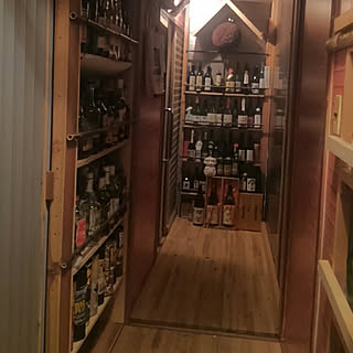 部屋全体/暮らしの一コマ/日本酒/焼酎/bar...などのインテリア実例 - 2018-07-26 18:10:59