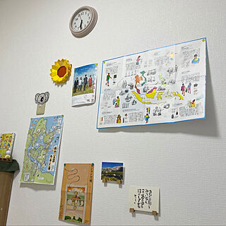 写真/折り紙/コジコジ/壁/部屋...などのインテリア実例 - 2022-08-25 14:34:28