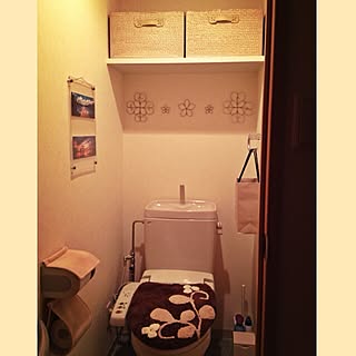 バス/トイレ/収納BOX/トイレットペーパーの芯リメイク/トイレディスプレイのインテリア実例 - 2013-07-11 00:04:50