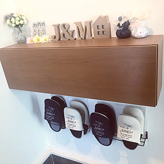 狭い玄関 スリッパラックのおしゃれなアレンジ 飾り方のインテリア実例 Roomclip ルームクリップ