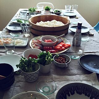 リビング/食器/ランチタイム/おもてなしご飯のインテリア実例 - 2014-08-24 19:00:27