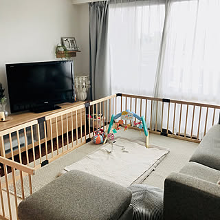 テレビ台 ベビーサークルのおしゃれなアレンジ 飾り方のインテリア実例 Roomclip ルームクリップ