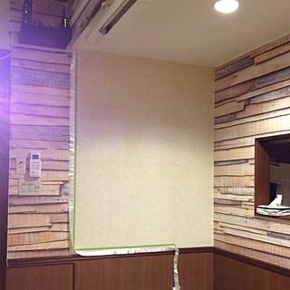 DIY途中/輸入壁紙/DIY/中古住宅のリフォーム&リメイク中/築20年以上...などのインテリア実例 - 2016-08-26 11:01:36