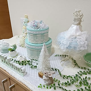 グレイッシュなバラのクレイケーキ グレイッシュなバラのクレイケーキ